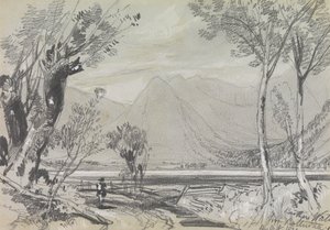 Brothers Water from Patterdale by Edward Lear